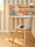 Chaise maternelle design scandinave blanc+rose - vertbaudet enfant 