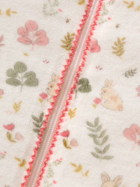 Gigoteuse hiver manches longues amovibles LAPIN ENCHANTÉ blanc imprimé - vertbaudet enfant 