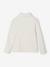 Souspull van fleece voor meisjes ecru - vertbaudet enfant 