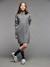 Robe en tricot anthracite - vertbaudet enfant 