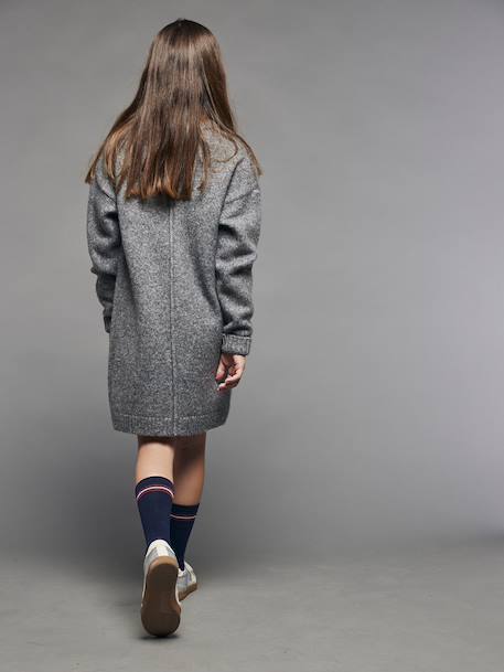 Robe en tricot anthracite - vertbaudet enfant 