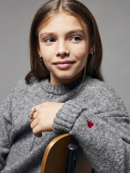 Robe en tricot anthracite - vertbaudet enfant 