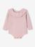 Babypakje met gebreide bloomer en panty's zachtpaars - vertbaudet enfant 