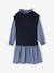 Robe 2 en1 fille marine - vertbaudet enfant 