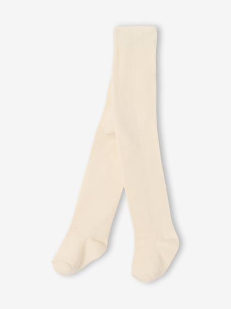 Babypakje met gebreide bloomer en panty's zachtpaars - vertbaudet enfant 