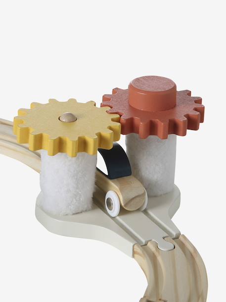 FSC® houten treinbaan met meerdere activiteiten hout - vertbaudet enfant 