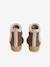 Boots bébé fille synthétique fourrées camel - vertbaudet enfant 