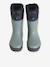 Bottes de pluie fourrées en caoutchouc enfant vert sauge - vertbaudet enfant 