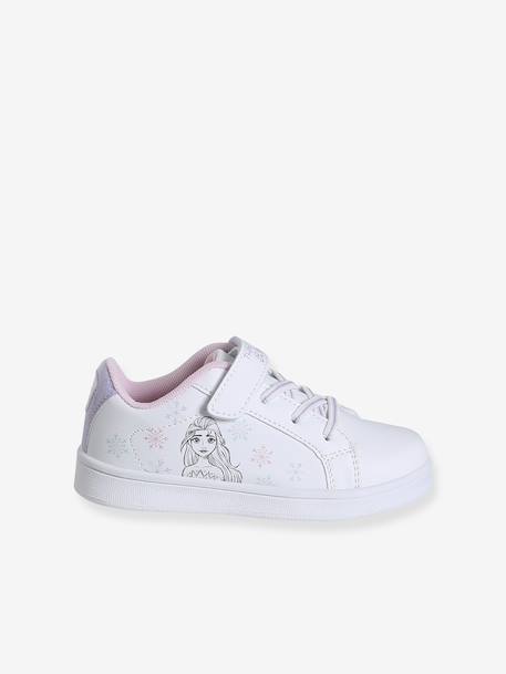 Baskets basses Disney Reine des Neiges fille blanc - vertbaudet enfant 