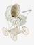 Landau pour poupon RETRO FLOWER écru - vertbaudet enfant 