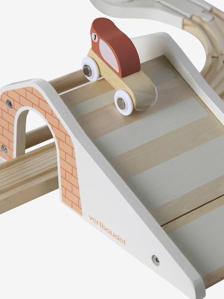 FSC® houten treinbaan met meerdere activiteiten hout - vertbaudet enfant 