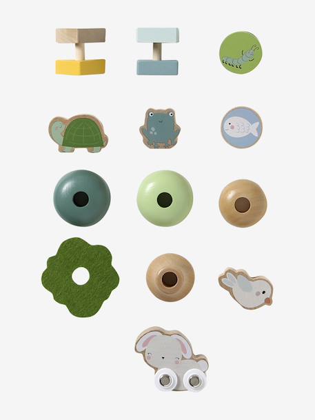 Evolutieve activiteitentafel, opvouwbaar, van FSC®-hout hout - vertbaudet enfant 