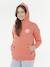 Sweat à capuche Luxe surf corail - vertbaudet enfant 