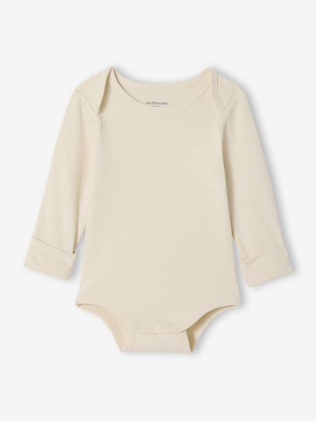 Lot de 5 bodies naissance évolutifs écru - vertbaudet enfant 