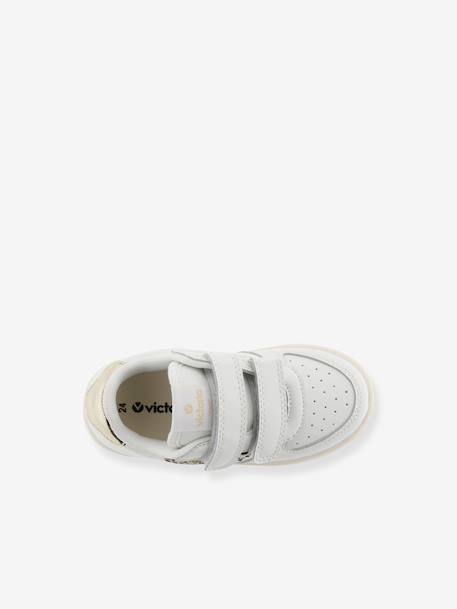 Baskets sport Tiempo Efecto à scratchs beige - vertbaudet enfant 