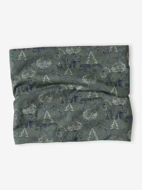 Garçon-Snood garçon imprimé doublé sherpa