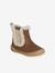 Boots bébé fille synthétique fourrées camel - vertbaudet enfant 