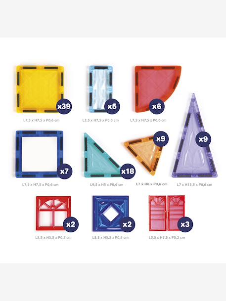 Magnetische XXL set meerkleurig - vertbaudet enfant 