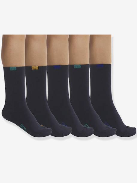 Fille-Lot de 5 paires de chaussettes enfant EcoDim