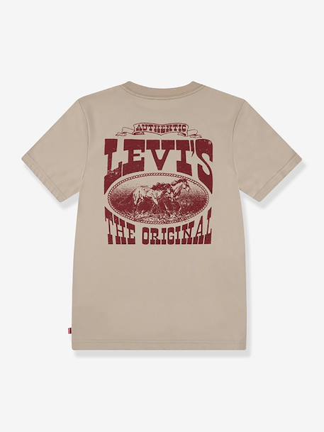 T-shirt jongen Galoping Free LEVI'S® beige - vertbaudet enfant 