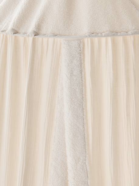 Ciel de lit Sherpa écru - vertbaudet enfant 