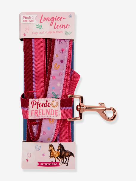Laisse de longe pour fille PFERDEFREUNDE Die Spiegelburg rose - vertbaudet enfant 
