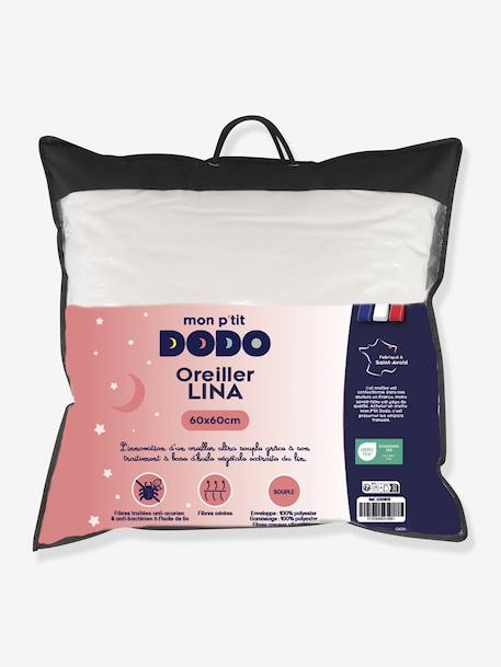 Zacht Lina kussen, antibacterieel wit - vertbaudet enfant 