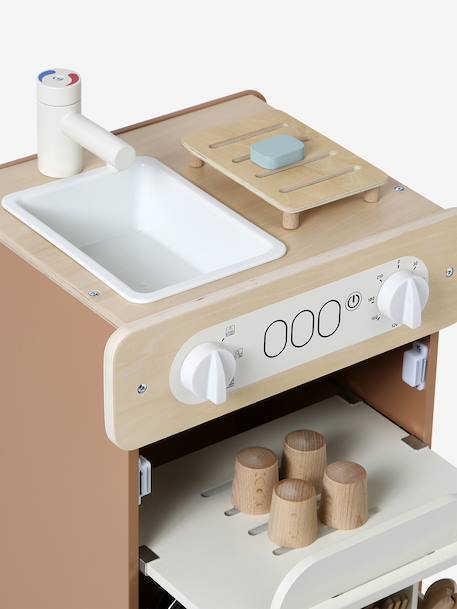 Lave-vaisselle en bois FSC® caramel - vertbaudet enfant 