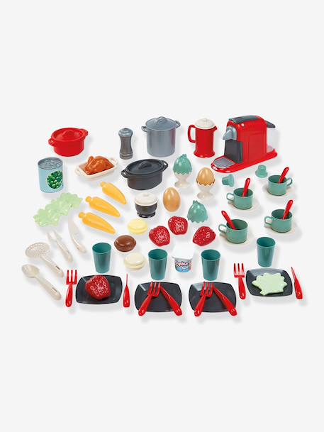 ECOIFFIER eettafel set 70 stuks meerkleurig - vertbaudet enfant 