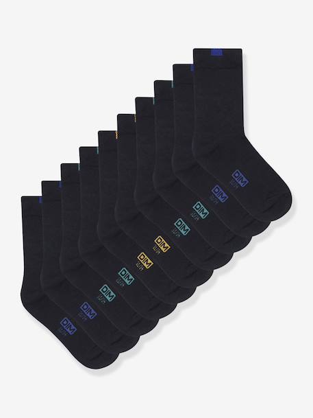 Lot de 5 paires de chaussettes enfant EcoDim marine - vertbaudet enfant 