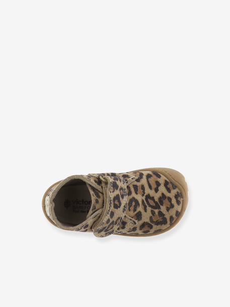 Bottines Bosco Barefoot cuir à scratch marron - vertbaudet enfant 