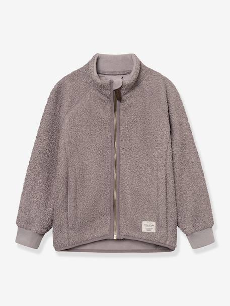 Fille-Veste en polaire Teddy avec fermeture éclair enfants MATCEDRIC MINI A TURE
