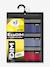 Lot de 3 boxers garçon Ecodim bleu+rouge - vertbaudet enfant 