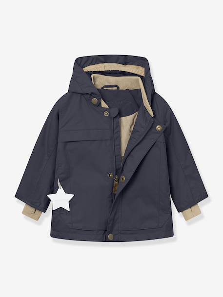 Veste toutes saisons MATWALDO garçon MINI A TURE bleu foncé+vert - vertbaudet enfant 