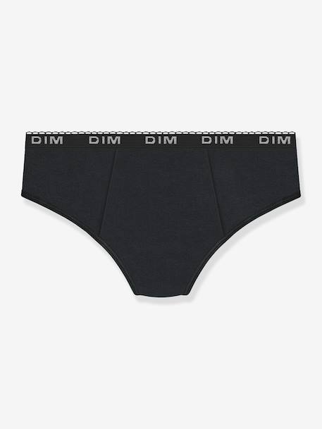Fille-Culotte de règles fille en coton bio My Protect Noir flux moyen