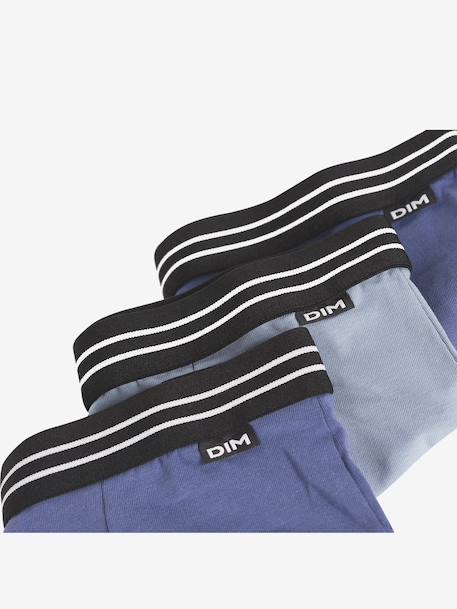 Set van 3 boxershorts voor jongens Ecodim blauw+rood - vertbaudet enfant 