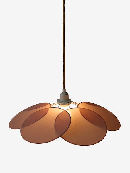 Lampenkap voor hanglamp van stof Pétales lichtroze - vertbaudet enfant 