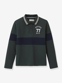 Garçon-T-shirt, polo, sous-pull-Polo en maille piquée garçon coton biologique