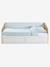 Lit gigogne 80x200cm avec rangement YEL blanc - vertbaudet enfant 