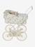 Landau pour poupon RETRO FLOWER écru - vertbaudet enfant 