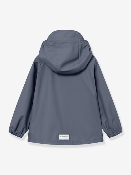 Ensemble veste et pantalon de pluie enfants MATREINAR MINI A TURE bleu foncé+vert - vertbaudet enfant 
