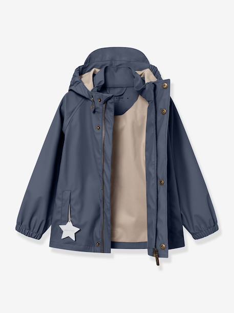 Ensemble veste et pantalon de pluie enfants MATREINAR MINI A TURE bleu foncé+vert - vertbaudet enfant 