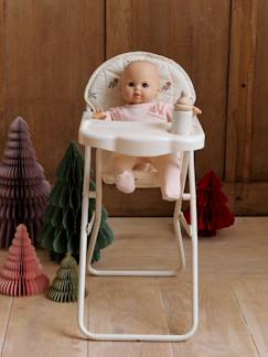 Speelgoed-Poppen-Hoge kinderstoel voor poppen 