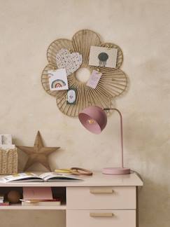 Linge de maison et décoration-Décoration-Cadre, affiche, pêle-mêle-Pêle-mêle fleur en corde de papier