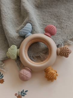 -Anneau de dentition sensoriel en bois FSC®