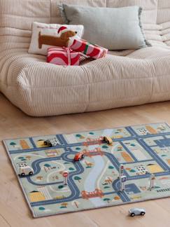 Jouet-Jeux d'imagination-Tapis circuit avec accessoires en bois FSC®