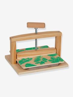 Jouet-Activités artistiques-Gommettes, collage et modelage-Presse à fleurs pour enfants NATURE ZOOM, kit Die Spiegelburg 