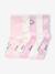 Set van 5 paar sokken voor meisjes DISNEY ANIMALS Marie de Aristokatten rozen - vertbaudet enfant 