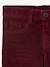 Pantalon slim velours garçon bordeaux+CAMEL - vertbaudet enfant 