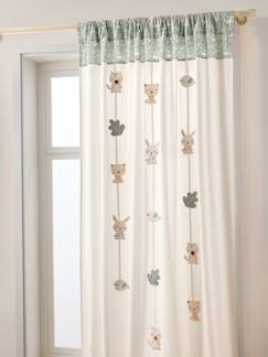 Linge de maison et décoration-Décoration-Rideau-Rideau tamisant guirlande DANS LES BOIS